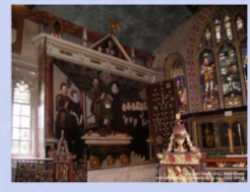 Photograph of the polyptych